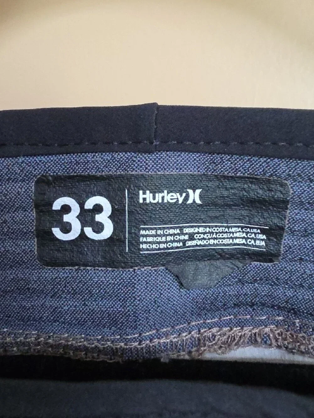Men's Hurly/Carhartt Camo Swim Board Shorts